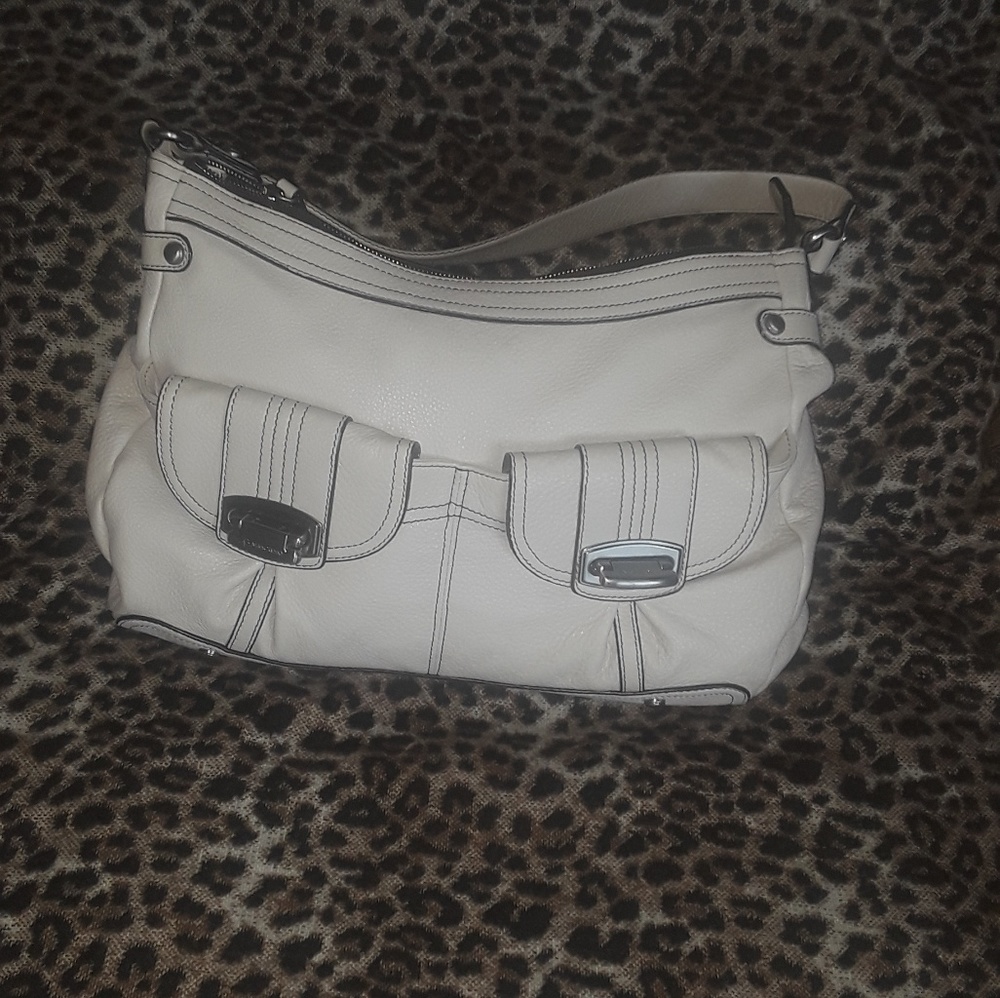 -B. Makowsky Large Beige Handbag